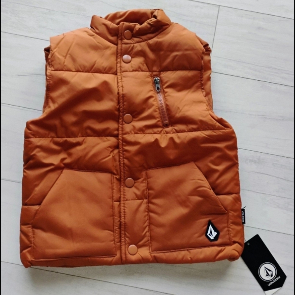 VOLCOM Baby NEW Quilted Puffer Vest